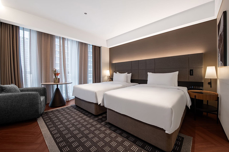 城际豪华双床房